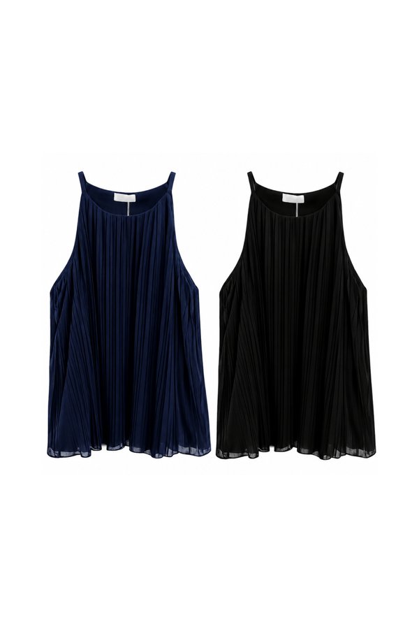 *PREORDER* (PREMIUM ICE MESH) Hannah Halter Neck Mesh Top