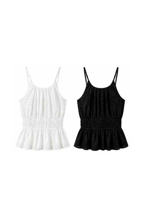 Zilo Cotton Eyelet Top
