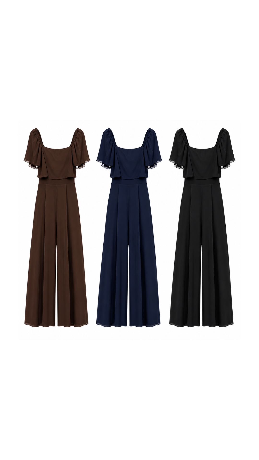 PREMIUM ICE MESH) Alina Mesh Sleeve Jumpsuit | Mikayla
