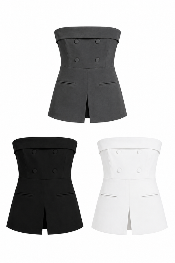 *PREORDER* Lara Vest Tube Top