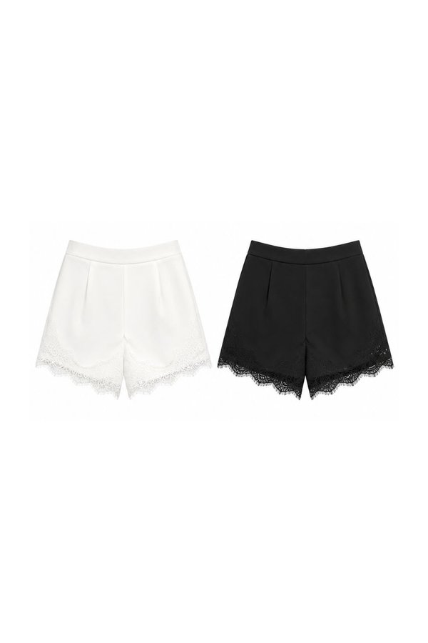*PREORDER* Darcy V2 Straight Waistband Lace Shorts