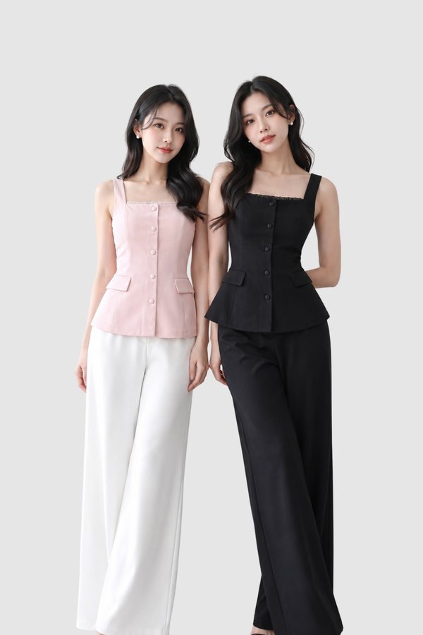 *PREORDER* Juna Faux Button Top
