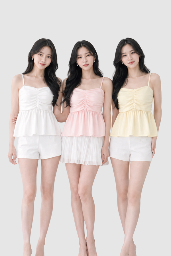 (PREMIUM/BARE) Ora V2 Babydoll Top