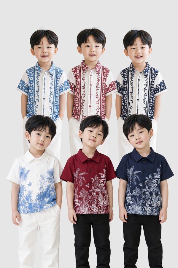 (MINI MIKAYLA) Sky Printed Shirt