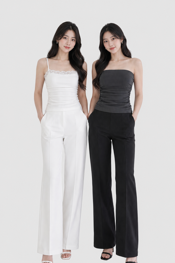 *PETITE* Yuna Straight Leg Pants