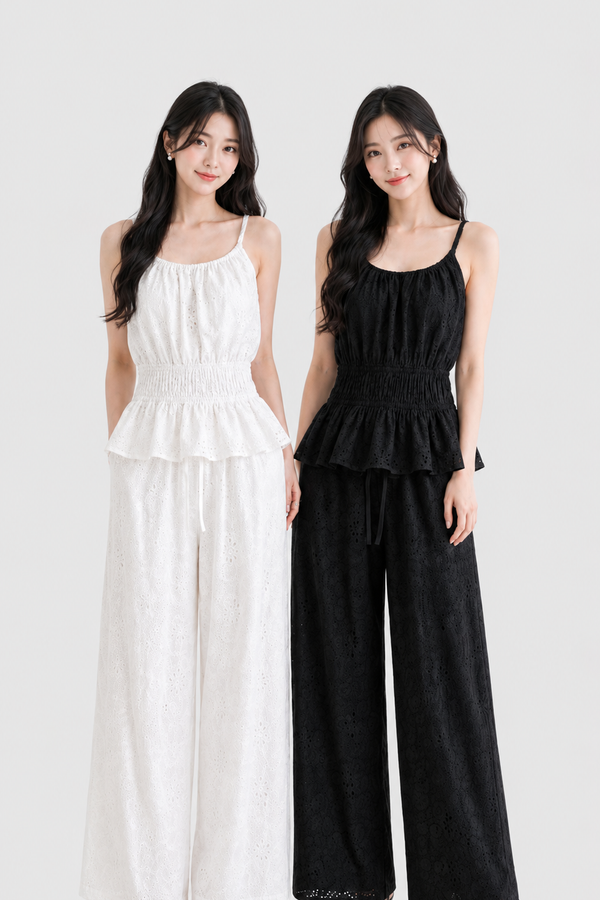 Zilo Cotton Eyelet Top