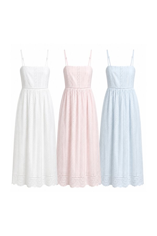 Baobao Cotton Eyelet Maxi Dress