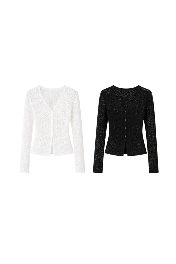 *PREORDER* Elara Lace Knit Cardigan