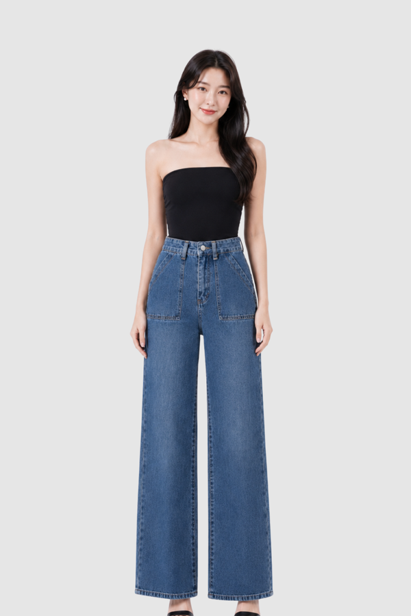 *PREORDER* *PETITE* Kelly Front Pocket Denim Jeans