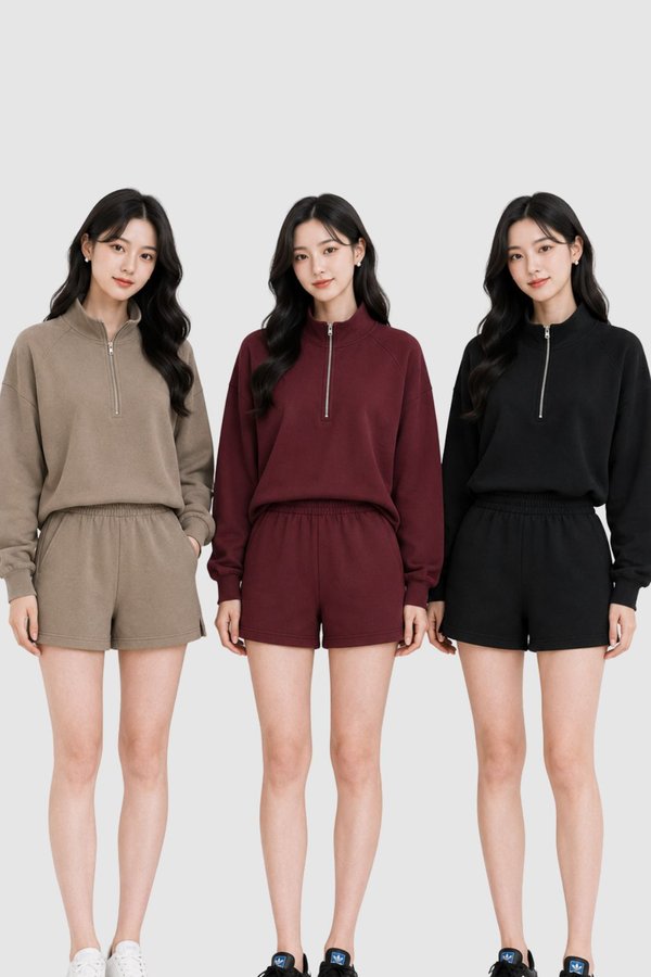 *PREORDER* (STATEMENT LUXE) Noa Quarter Zip Hoodie