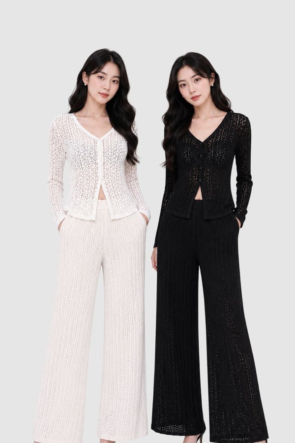 *PREORDER* Elara Lace Knit Cardigan