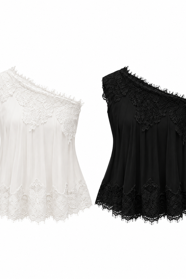 *PREORDER* (PREMIUM ICE MESH) Cece Toga Lace Top