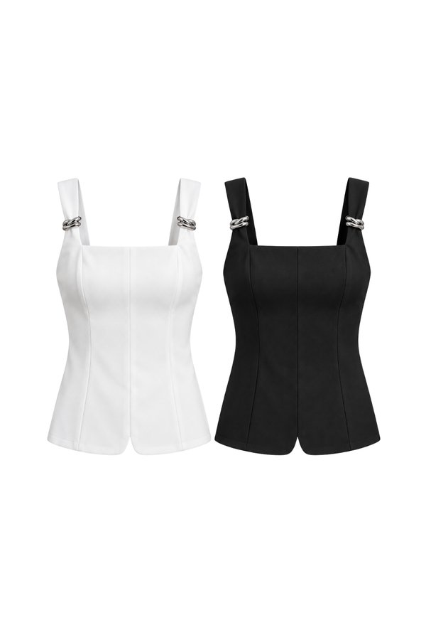 Joya Straight Neckline Top