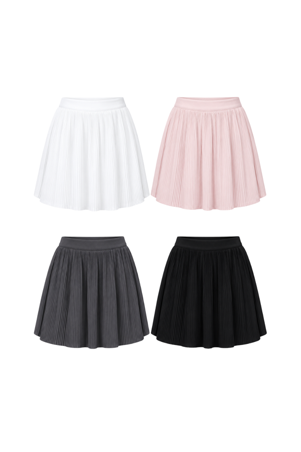 *REGULAR* Kiana Micro Pleated A-Line Skorts