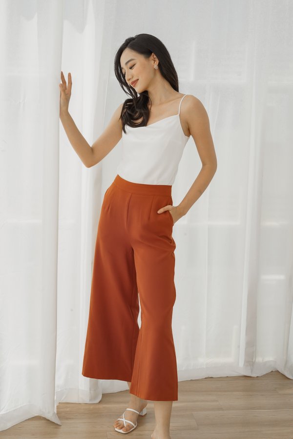 Blair V2 Palazzo Pants in Ginger