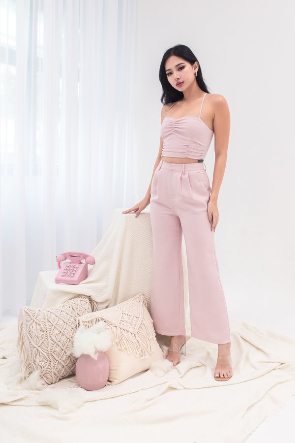 Emma Clasp Pants in Pink