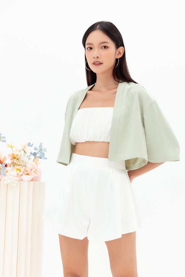 Madelyn Kimono in Mint Green